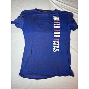 Short Sleeve United for Tatas Shirt Women's Size Large